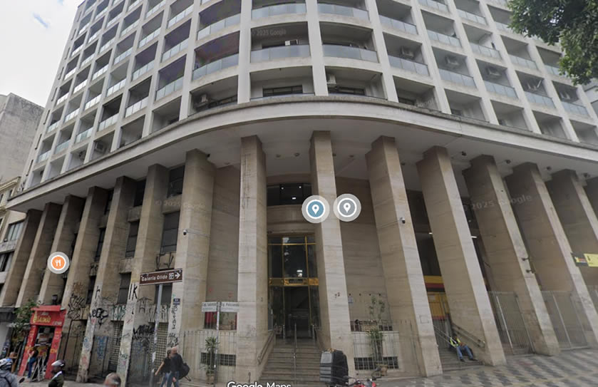 Imóvel de 6 Pavimentos com 6.695,62m² no Largo do Paissandú - São Paulo/SP
