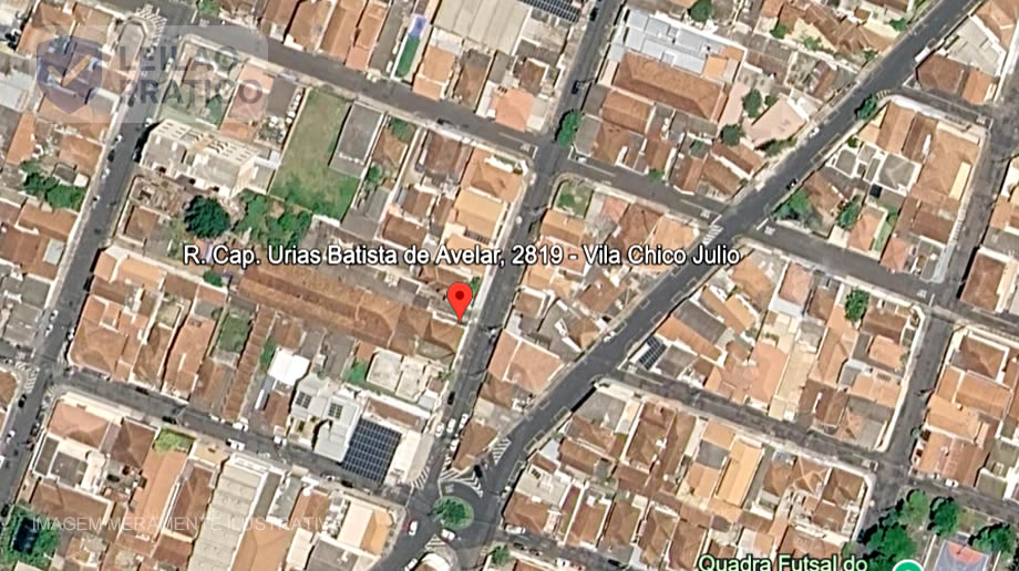 Imóvel com 843m² de área construída em terreno de 1.033,60m² em Franca/SP