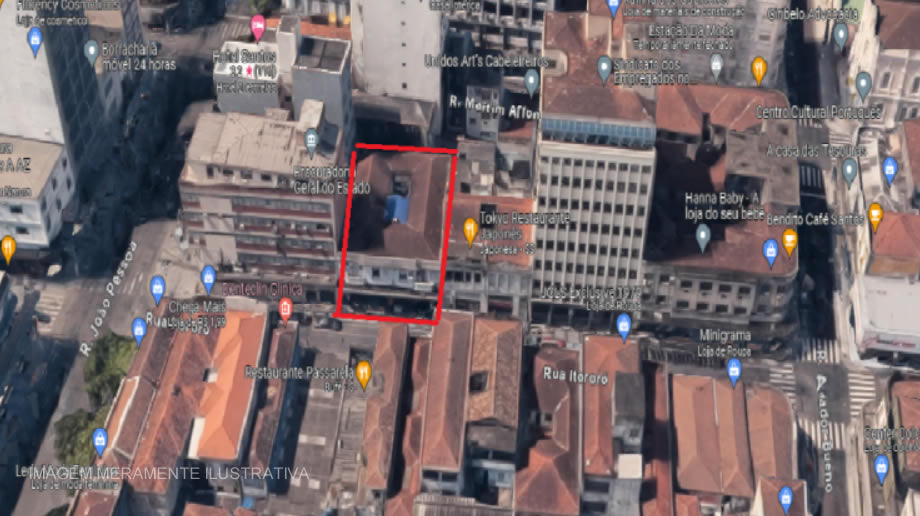 Prédio Comercial no Centro de Santos/SP