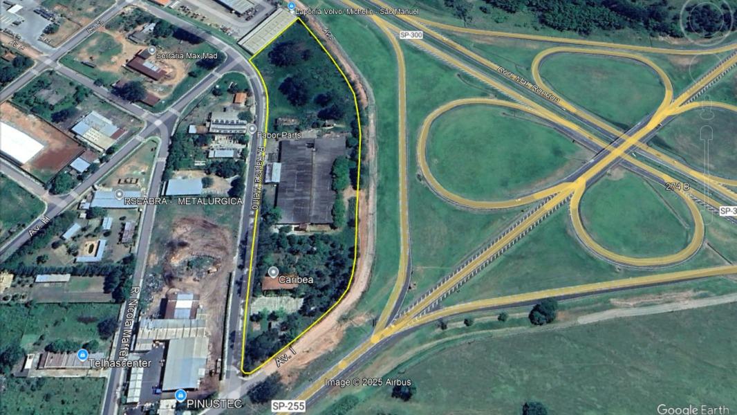 Imóvel com área de 24.773,65m² em São Manuel/SP