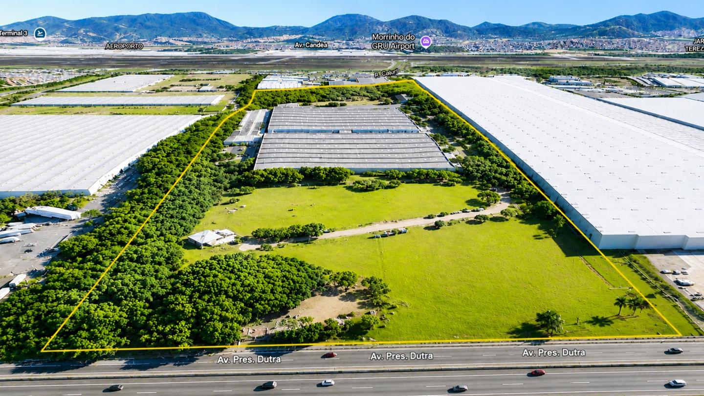 Prédio na Rod. Pres. Dutra Km 384 com 100.000,00m² em Guarulhos/SP