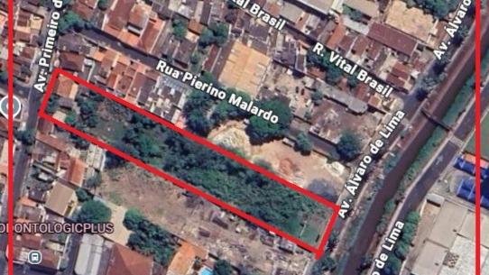 Terreno com 7.930,73M² Na Av. Primeiro de Maio Ribeirão Preto/SP