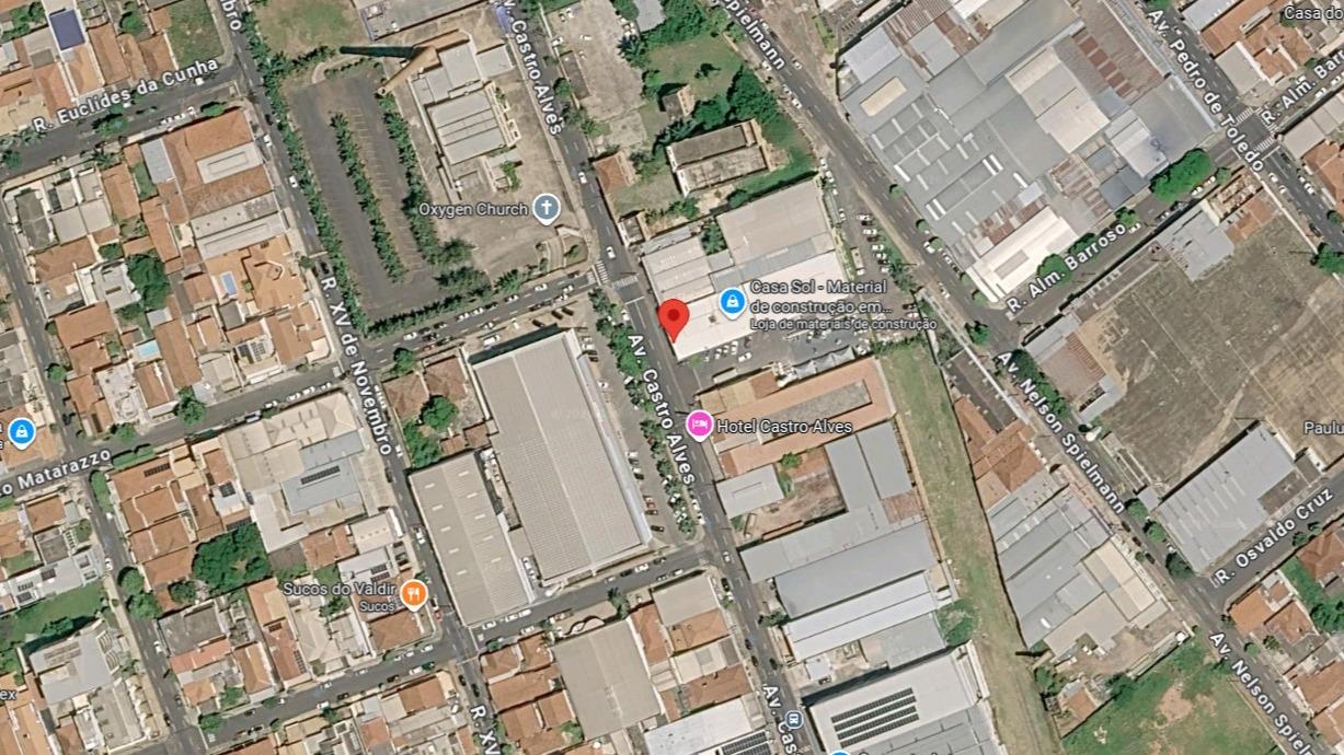 Imóvel comercial na Av. Castro Alves, nº 304, 318 e 322 – Marília/SP